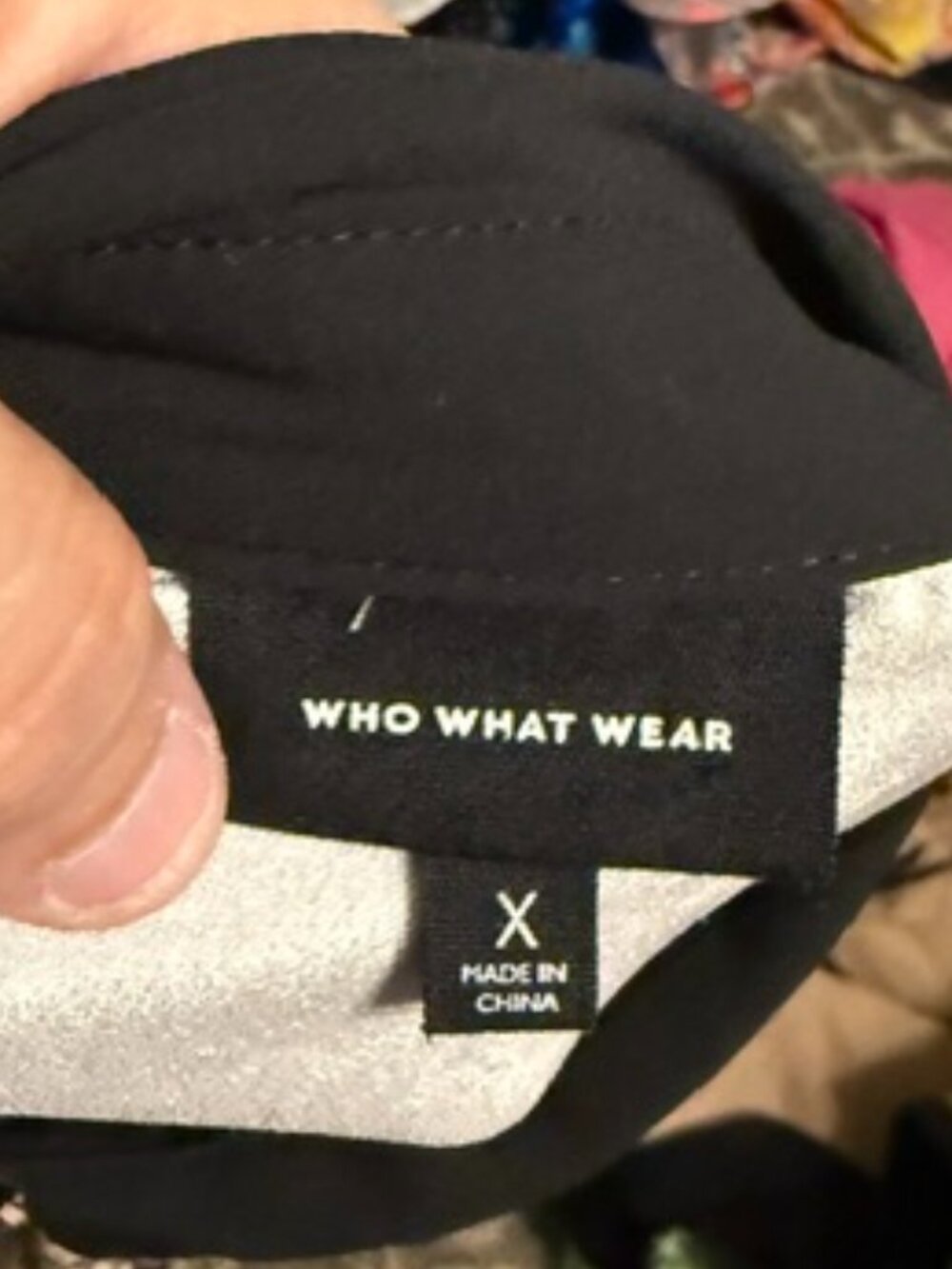 WHO WHAT WEAR Dress Size 1X(PTP 22.5 Inches) - Picture 3 of 3